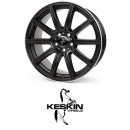 Keskin KT16 8x18 5/112,0 ET30 matt Black Lip Polish