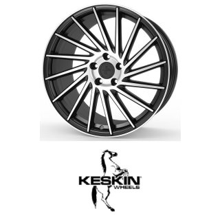 Keskin KT17 10x22 5/112,0 ET50 matt Black Front Polish