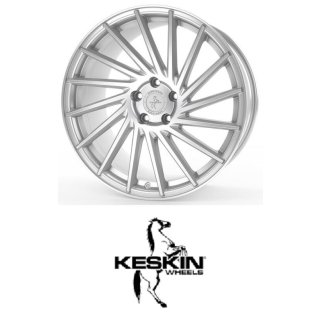 Keskin KT17 8x18 5/112,0 ET45 Silver Front Polish