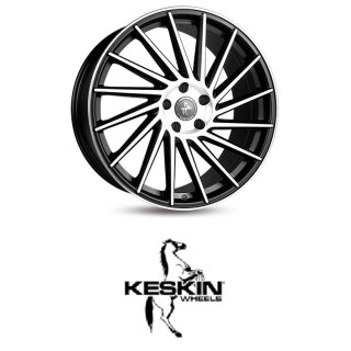 Keskin KT17 9,5x21 5/120,0 ET38 matt Black Front Polish