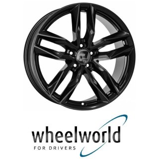 Wheelworld WH40 8,5x19 5/112,0 ET38 Schwarz glänzend lackiert