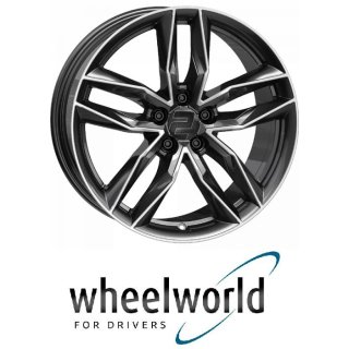 Wheelworld WH40 9x20 5/112,0 ET40 Dark Gunmetal Hochglanzpoliert