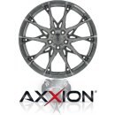 Axxion X1 8,5x19 5/112 ET45 Smoke Brushed Aluminiumsilber