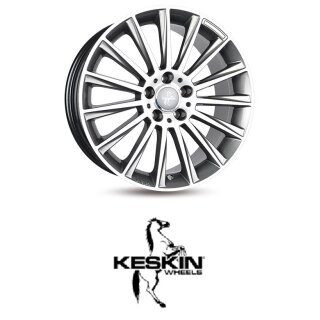Keskin KT18 8,5x19 5/112,0 ET45 Palladium Front Polish