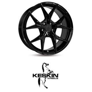 Keskin KT19 8x18 5/120,0 ET35 Black Painted