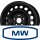 Stahlfelge MWD 16038 6,5x16 ET49 LK4/100 ML60