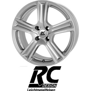 RC-Design RC19 5x15 4/100 ET40 Kristallsilber lackiert