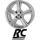 RC-Design RC19 5x15 4/100 ET40 Kristallsilber lackiert