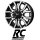 RC-Design RC35 7,5x17 6/139,70 ET25 Schwarz Glanz Voll-Poliert