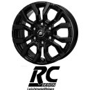 RC-Design RC35 7,5x17 6/139,70 ET55 Schwarz Glanz