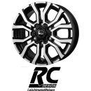 RC-Design RC35 7,5x17 6/139,70 ET55 Schwarz Glanz...