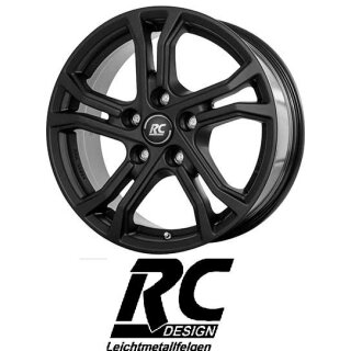 RC-Design TDG2 7,5x17 5/114,30 ET40 Satin Black Matt lackiert