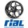 Rial Salento 8x18 5/112 ET45 Diamant-Schwarz Frontpoliert
