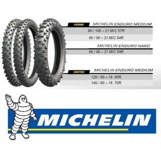 Michelin Enduro Medium Rear 120/90 -18 65R TT