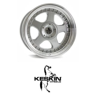 Keskin KT1 10x18 5/112,0 ET35 Silver Lip Polish