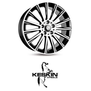 Keskin KT18 7x17 5/120,0 ET35 Black Front Polish