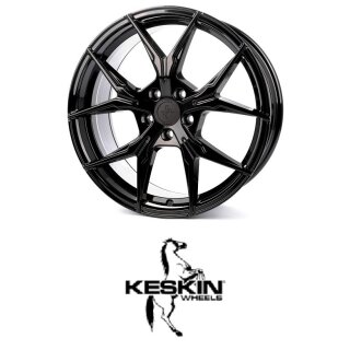 Keskin KT19N 8,5x19 5/108,0 ET45 Black Painted