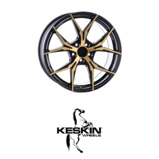 Keskin KT19N 8,5x19 5/120,0 ET35 Black Front Gold