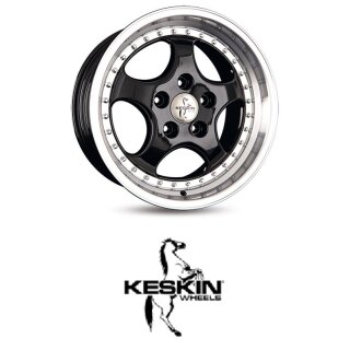 Keskin KT2 8,5x18 5/130,0 ET52 Black Lip Polish