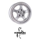 Keskin KT2 9,5x18 5/130,0 ET52 Silver Lip Polish