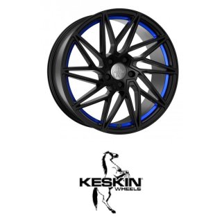Keskin KT20 8,5x19 5/112,0 ET45 Black Painted Blue Inside
