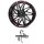 Keskin KT20 8x18 5/112,0 ET45 Black Painted Red Inside