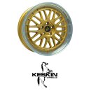 Keskin KT22 8,5x19 5/112,0 ET30 Gold Lip Polish