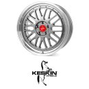 Keskin KT22 8,5x20 5/120,0 ET35 Titan Grey Lip Polish