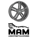 MAM A1 8x18 5/112,0 ET44 Palladium Painted