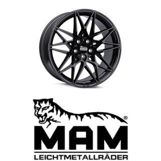 MAM B2N 8,5x19 5/120,0 ET35 Black Painted