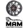 MAM B3N 8,5x19 5/120,0 ET35 matt Black Lip Polish