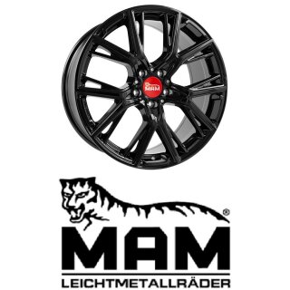 MAM B4 8,5x19 5/114,3 ET40 Black Painted