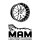 MAM GT1 8,5x19 5/100,0 ET45 Black Frontpoliert