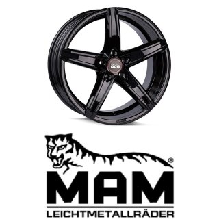 MAM OX-18 8,5x19 5/112,0 ET45 Black Painted