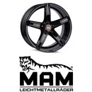 MAM OX-18 8,5x19 5/112,0 ET45 Black Painted