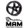 MAM OX-18 8,5x19 5/112,0 ET45 Black Painted