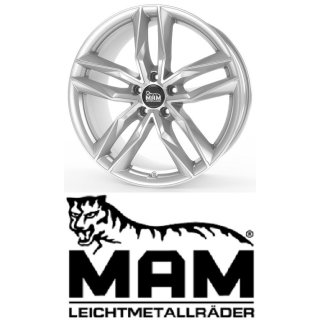 MAM RS3 7x16 5/108,0 ET46 Silver Painted