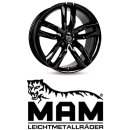 MAM RS3 7x16 5/114,3 ET45 Black Painted