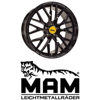 MAM RS4 7,5x17 5/112,0 ET45 Black Painted