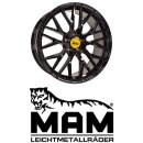MAM RS4 7,5x17 5/112,0 ET45 Black Painted