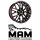 MAM RS4 8x18 5/112,0 ET30 Black Painted Red Inside