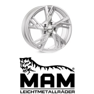 MAM RS5 7x16 5/120,0 ET35 Silver Painted