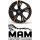MAM RS5 8,5x20 5/112,0 ET30 matt Black Front Copper