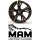MAM RS5 8,5x20 5/114,3 ET45 matt Black Front Copper