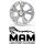 MAM RS6 7x16 5/108,0 ET38 Silver Painted