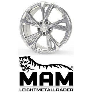 MAM RS6 7x16 5/114,3 ET38 Silver Painted