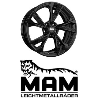 MAM RS6 8x18 5/112,0 ET45 Black Painted