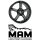 MAM W4 7,5x18 5/108,0 ET45 Black Painted