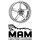 MAM W4 7,5x18 5/108,0 ET45 Silver Painted