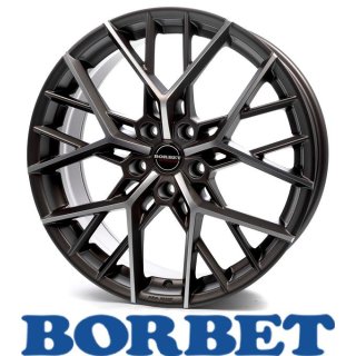 Borbet BY 9,5x21 5/112,0 ET40 Titan Polished matt
